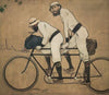 Ramon Casas And Pere Romeu On A Tandem (1897)