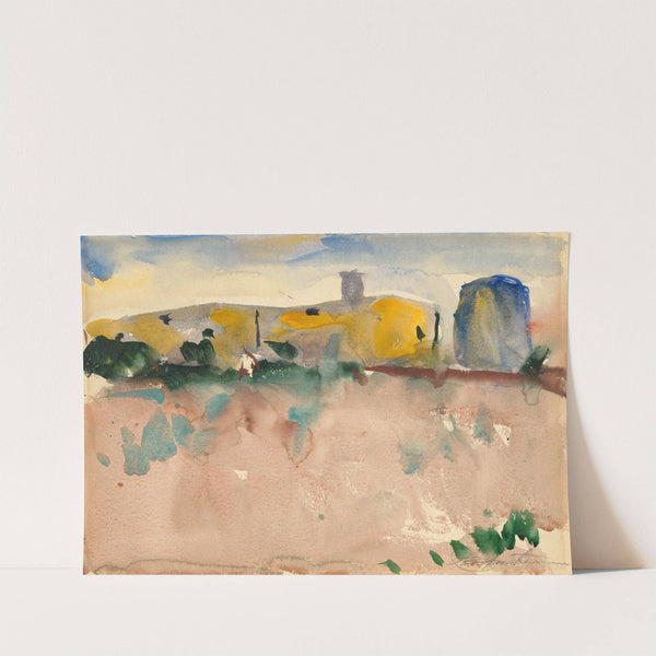 Ranch House at Evening by Charles Webster Hawthorne