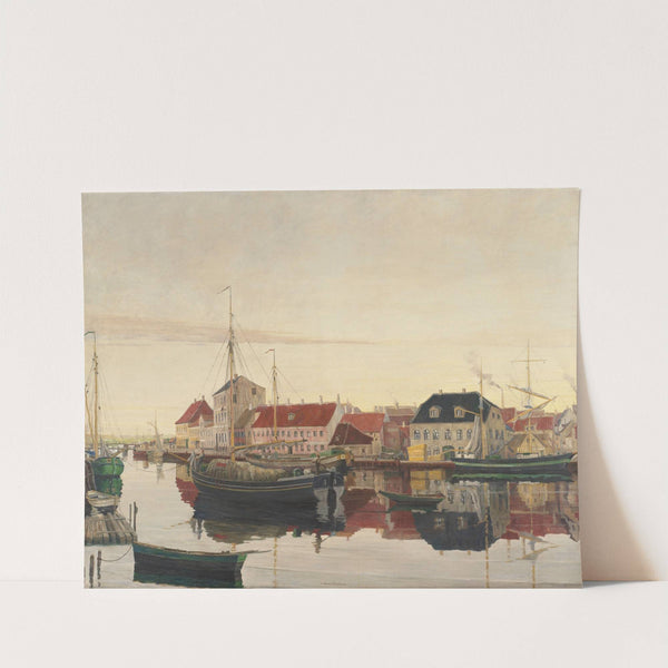 Randers havn by Johan Rohde
