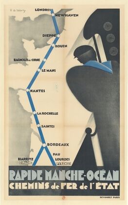 Rapide Manche–Océan – Chemins de fer de l’État (1930) — size preview