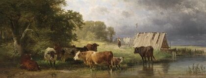 Rast der Kuhherde (1873)