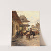 Rast der Reiter by Ludwig Gedlek