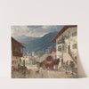 Rast vor dem Wirtshaus by Désiré Thomassin