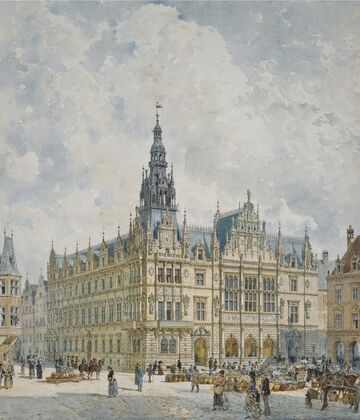 Rathausgebäude Im Renaissancestil (Renaissance Style Town Hall)