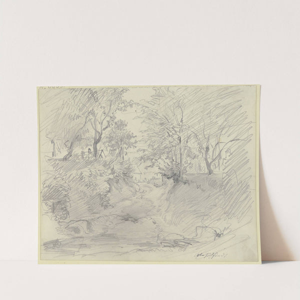 Ravine by Jakob Fürchtegott Dielmann