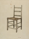 Rawhide-bottom Chair