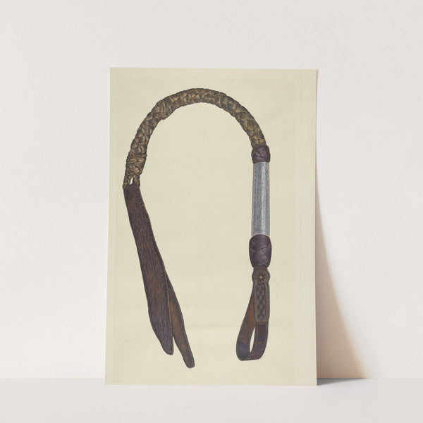 Rawhide Quirt by Cecil Smith