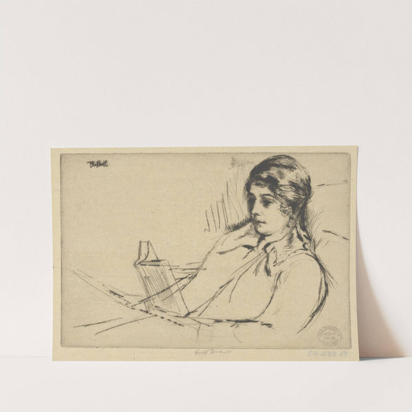 Reading (circa 1914) by Ernest Haskell
