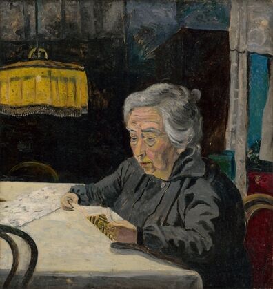 Reading Old Lady (1925)