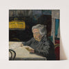 Reading Old Lady (1925) by Arnold Peter Weisz-Kubínčan
