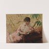 Reading Parisienne (1880) by Albert Edelfelt