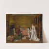 Ready for the fancy dress ball (1879) by Alfred Stevens
