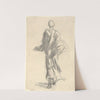 Rear View of a Draped Figure by John Singer Sargent