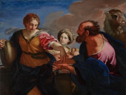 Rebecca And Eliezer At The Well