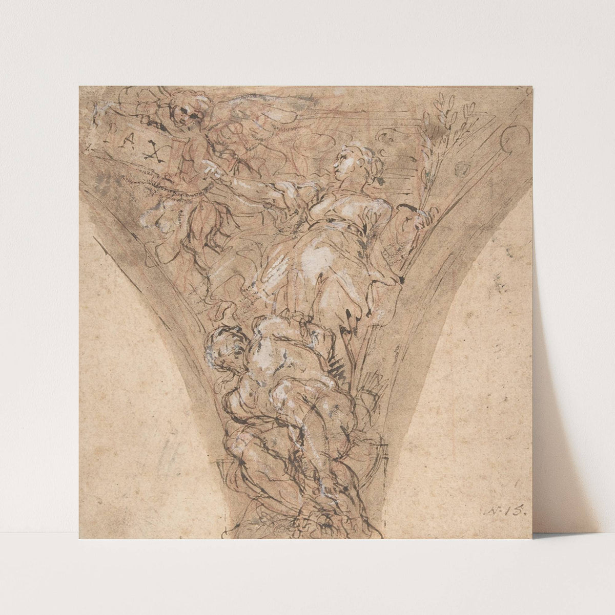 Rebecca And Eliezer At The Well by School of Carlo Maratti