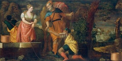 Rebecca at the Well (1580-1585)