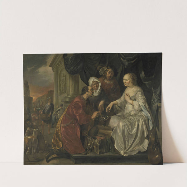 Rebecca Receiving Presents from Abraham&#039;s Servant by Hendrick Heerschop