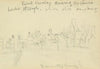 Rebel cavalry driving captured horses through, while still smoking Emmettsburgh