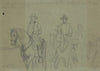 Rebel officers coming into Richmond by the ponton bridge to give themselves up