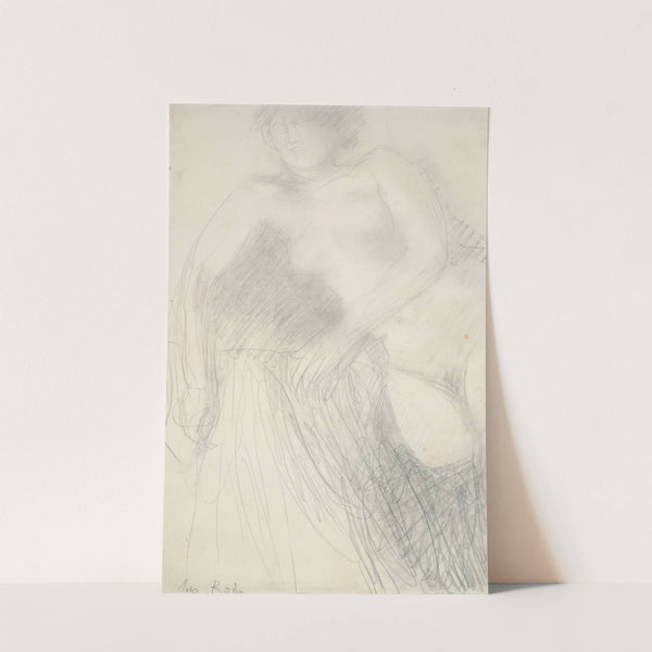 Reclining Female Nude by Auguste Rodin