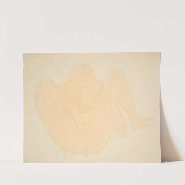 Reclining Female Nude by Auguste Rodin