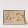 Reclining Female Nude (1807 – 1810) by Christoffer Wilhelm Eckersberg
