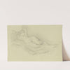 Reclining female nude by Jacob Happ