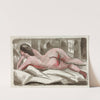 Reclining Female Nude by Carl Newman