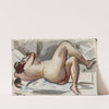 Reclining Female Nude by Carl Newman