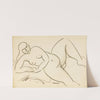 Reclining Female Nude by Carl Newman