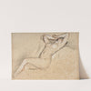 Reclining female nude by Paul César Helleu
