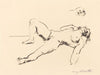 Reclining Female Nude – II (Liegender Weiblicher Akt II)