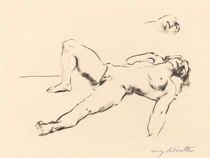 Reclining Female Nude – II (Liegender Weiblicher Akt II)