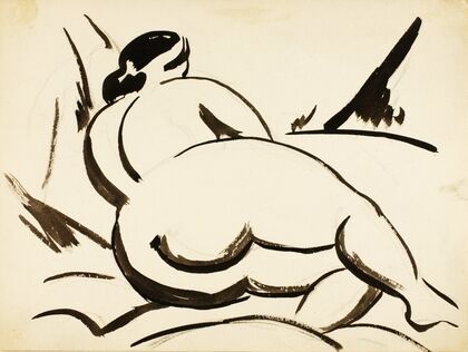 Reclining Female Nude IV (1983)