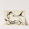Reclining Female Nude IV (1983) by Carl Newman