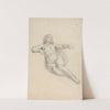 Reclining Female Nude (recto) by Anonymous