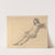 Reclining Female Nude Study for ‘Painting’ by Kenyon Cox