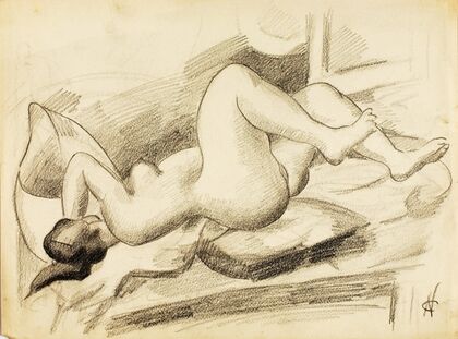 Reclining Female Nude VI