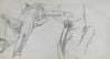 Reclining Figure and Figure from behind (1860s)