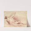 Reclining Male Nude, as Wind God on Clouds (1765–1810) by Jakob Matthias Schmutzer