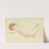Reclining naked woman, arms under head (1932) by Armand Rassenfosse
