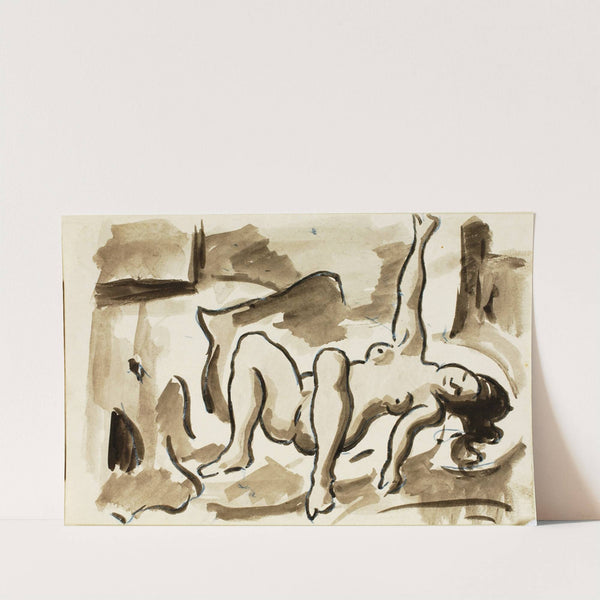 Reclining Nude (1983) by Carl Newman