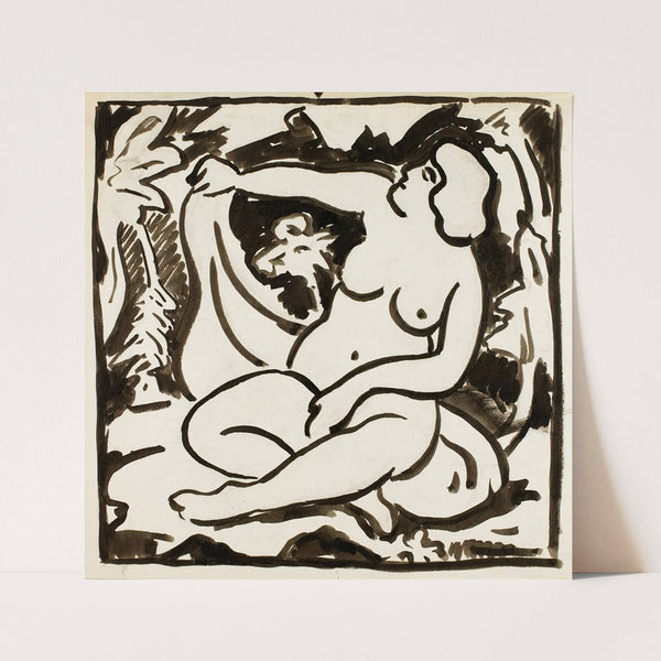 Reclining Nude by Carl Newman