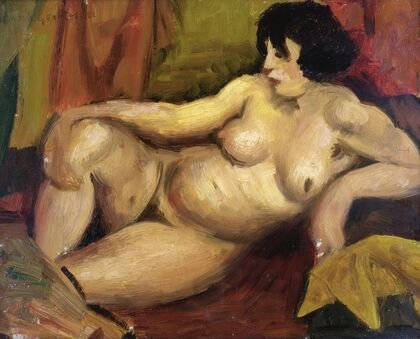 Reclining nude