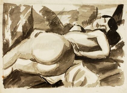 Reclining Nude, Female