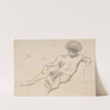 Reclining Nude Figure by John Singer Sargent