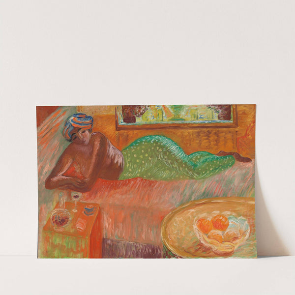 Reclining Odalisque by Sigrid Hjertén