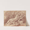 Reclining River God by Jean-Baptiste Greuze