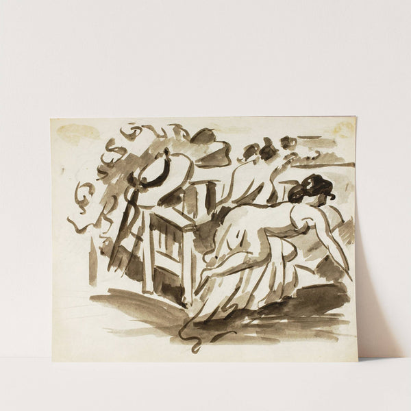 Reclining Woman by Carl Newman