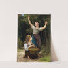 Récolte de noisettes (1883) by William Bouguereau